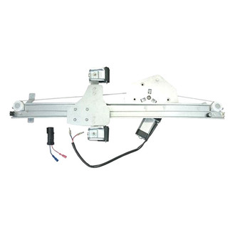 Alzare® GM1550159 - Rear Driver Side Power Window Regulator and Motor Assembly