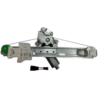 Alzare® GM1551107 - Rear Passenger Side Power Window Regulator and Motor Assembly