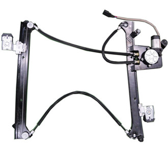 Alzare® - Rear Passenger Side Power Window Regulator and Motor Assembly