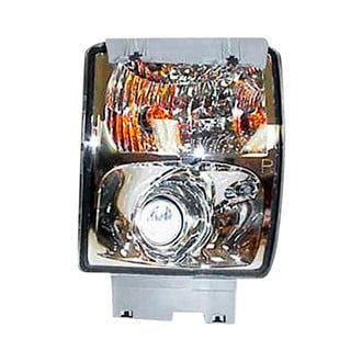 Alzare® - Passenger Side Replacement Turn Signal with Fog Light (Standard Line)