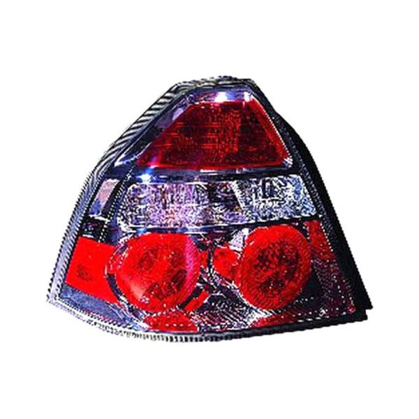 Alzare® - Driver Side Replacement Tail Light, Chevy Aveo
