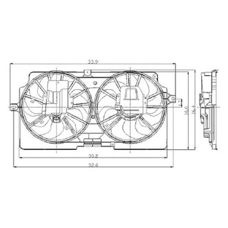 Alzare® - Engine Cooling Fan Assembly