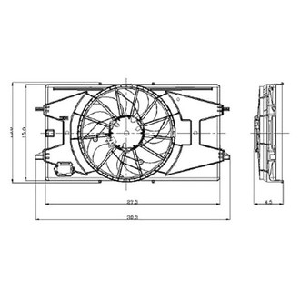 Alzare® - Engine Cooling Fan Assembly