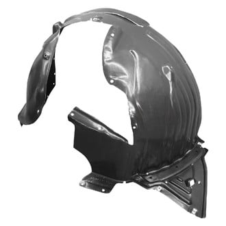 Alzare® - Front Driver Side Fender Liner (CAPA Certified)