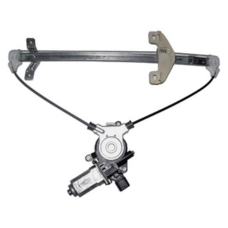 Alzare® - Rear Driver Side Power Window Regulator and Motor Assembly