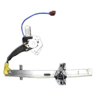 Alzare® - Rear Driver Side Power Window Regulator and Motor Assembly