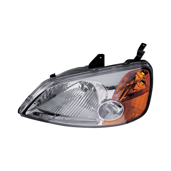 Alzare® - Driver Side Replacement Headlight, Honda Civic