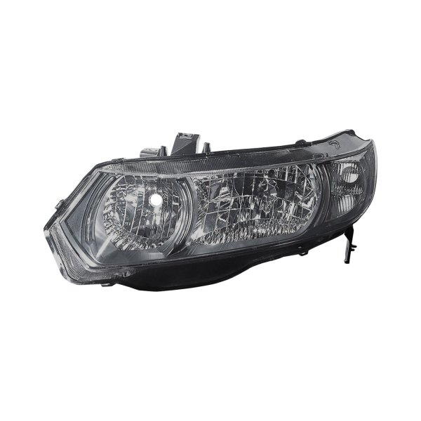 Alzare® - Driver Side Replacement Headlight, Honda Civic