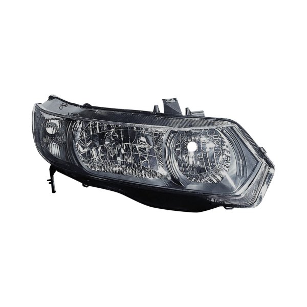 Alzare® - Passenger Side Replacement Headlight, Honda Civic