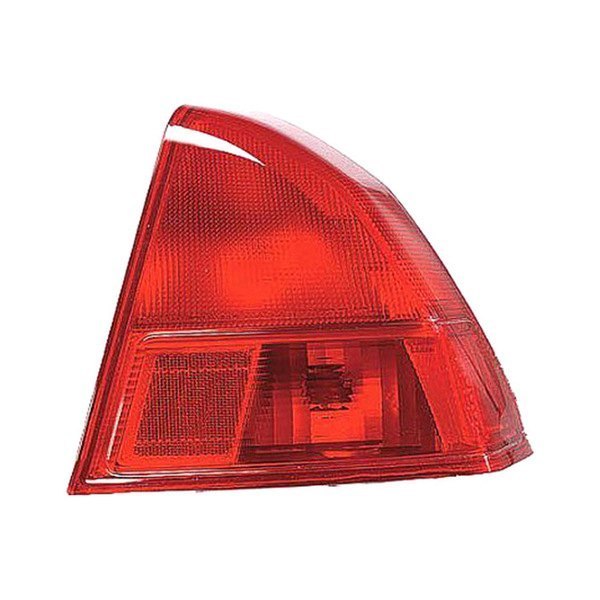 Alzare® - Passenger Side Outer Replacement Tail Light, Honda Civic