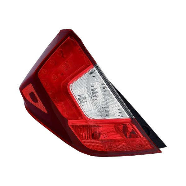 Alzare® - Driver Side Outer Replacement Tail Light, Honda Fit