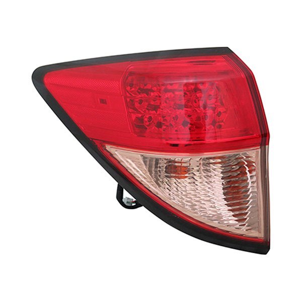 Alzare® - Driver Side Outer Replacement Tail Light Lens and Housing, Honda HR-V