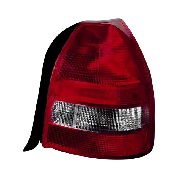 Alzare® - Driver Side Replacement Tail Light Lens and Housing, Honda Civic