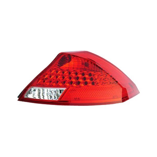 Alzare® - Passenger Side Replacement Tail Light Lens and Housing, Honda Accord