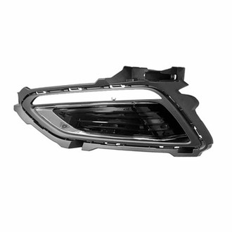 Alzare® - Front Outer Driver Side Daytime Running Light Bezel (Standard Line)