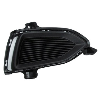 Alzare® - Front Passenger Side Fog Light Cover (CAPA Certified)