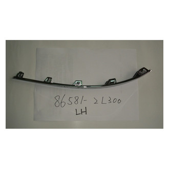 Alzare® - Front Driver Side Bumper Cover Molding (Standard Line)