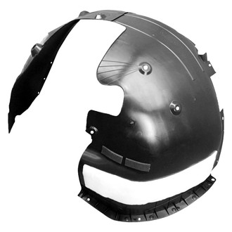 Alzare® - Front Driver Side Fender Liner (CAPA Certified)