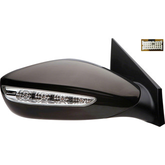 Alzare® - Passenger Side Power View Mirror (Non-Heated, Foldaway) (Standard Line)