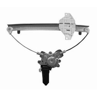 Alzare® - Rear Driver Side Power Window Regulator without Motor