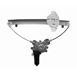 Alzare® - Rear Passenger Side Power Window Regulator without Motor