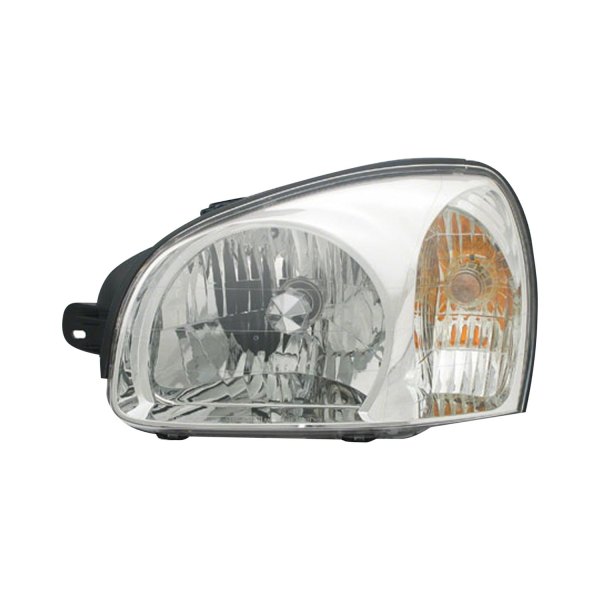 Alzare® - Driver Side Replacement Headlight, Hyundai Santa Fe