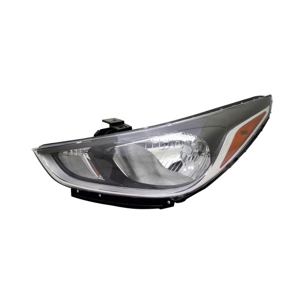 Alzare® - Driver Side Replacement Headlight, Hyundai Accent