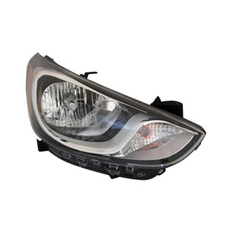 Alzare® - Passenger Side Replacement Headlight (CAPA Certified)