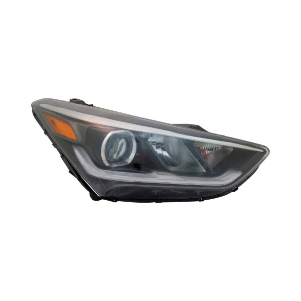 Alzare® - Passenger Side Replacement Headlight, Hyundai Santa Fe