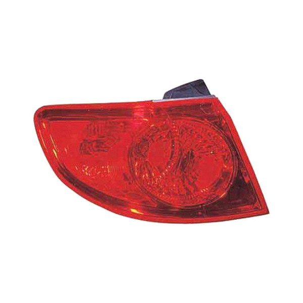 Alzare® - Driver Side Outer Replacement Tail Light, Hyundai Santa Fe