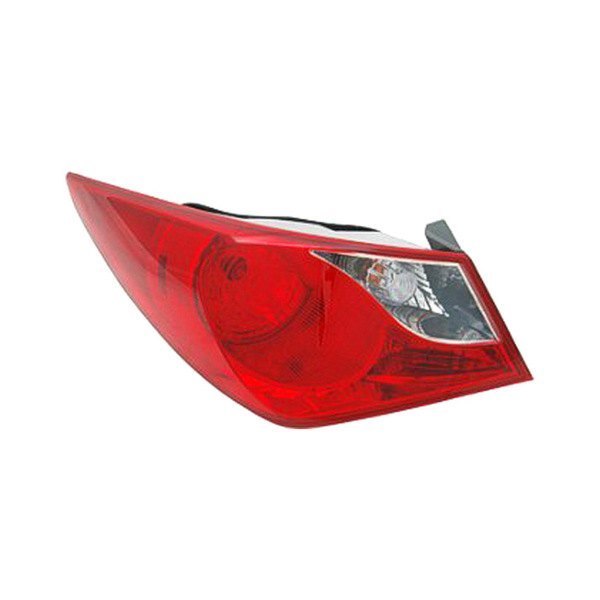 Alzare® - Driver Side Outer Replacement Tail Light, Hyundai Sonata