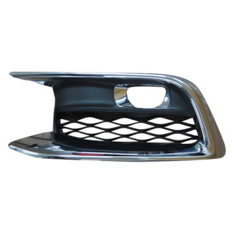 Alzare® - Front Driver Side Fog Light Bezel (Standard Line)