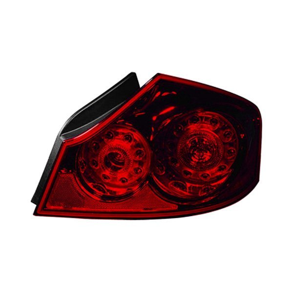 Alzare® - Passenger Side Outer Replacement Tail Light, Infiniti G35