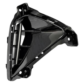 Alzare® - Front Outer Passenger Side Bumper Grille (Standard Line)