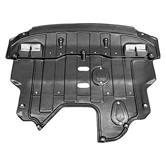 Alzare® KI1228145 - Front Center Engine Splash Shield (Standard Line)