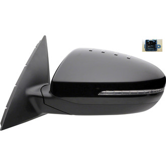 Alzare® - Driver Side Power View Mirror (Non-Heated, Foldaway) (Standard Line)
