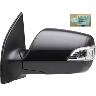 Alzare® - Driver Side Power View Mirror (Heated, Foldaway) (Standard Line)
