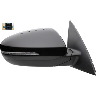 Alzare® - Passenger Side Power View Mirror (Heated, Foldaway) (Standard Line)
