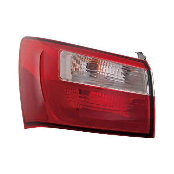Alzare® - Driver Side Outer Replacement Tail Light, Kia Rio