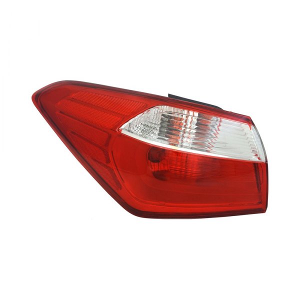 Alzare® - Driver Side Outer Replacement Tail Light, Kia Forte