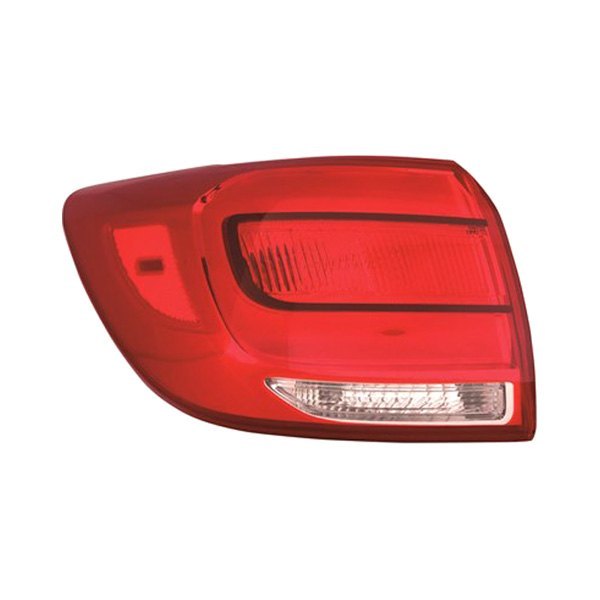 Alzare® - Driver Side Outer Replacement Tail Light, Kia Sportage
