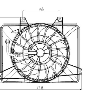 Alzare® - A/C Condenser Fan Assembly