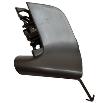 Alzare® LX1029110 - Front Lower Driver Side Tow Hook Cover (Standard Line)