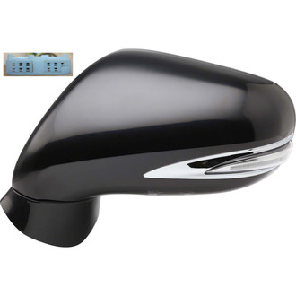 Alzare® - Driver Side Power View Mirror (Heated, Foldaway) (Standard Line)