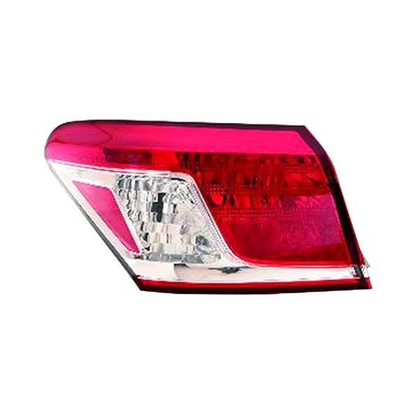 Alzare® - Driver Side Outer Replacement Tail Light Lens and Housing
