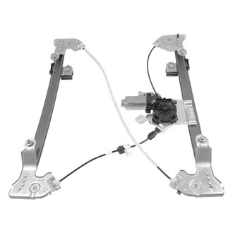 Alzare® - Rear Driver Side Power Window Regulator and Motor Assembly