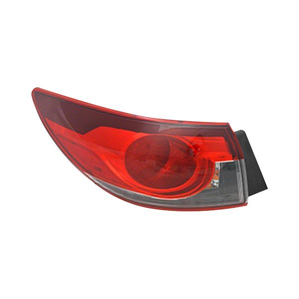 Alzare® - Driver Side Outer Replacement Tail Light, Mazda 6