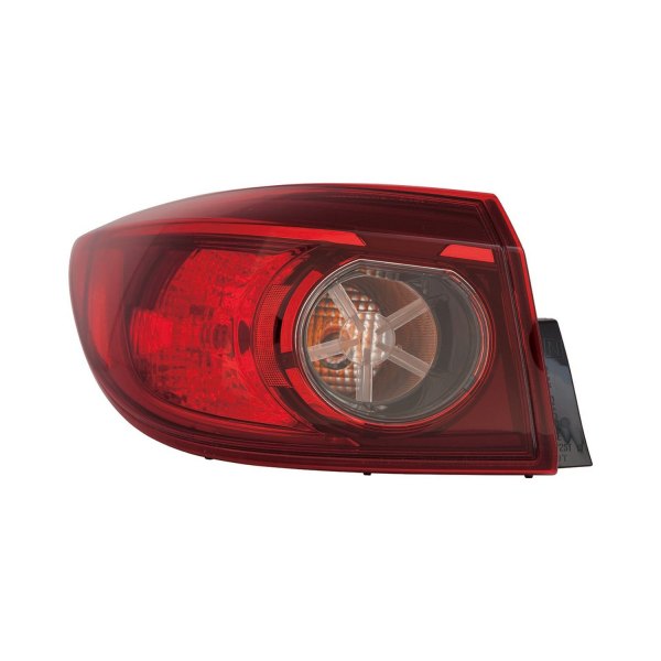 Alzare® - Driver Side Outer Replacement Tail Light, Mazda 3