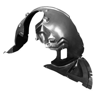Alzare® - Front Driver Side Fender Liner (Standard Line)