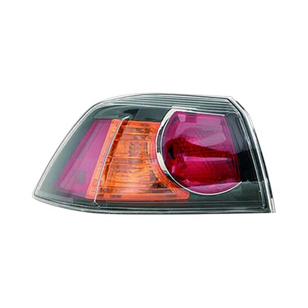 Alzare® - Driver Side Outer Replacement Tail Light, Mitsubishi Evolution